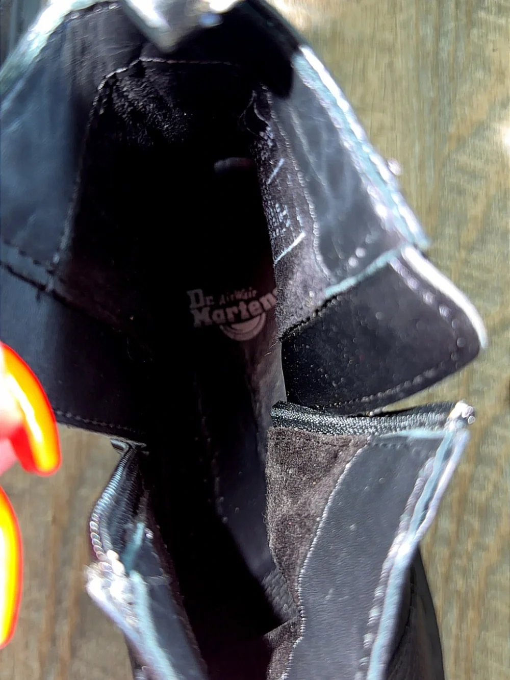 Dr. Martens Black Leather Side-Zip Ankle Boots